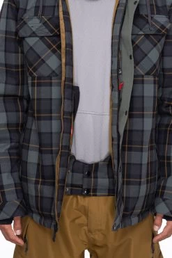 Veste Snow 686 Woodland Insulated Goblin Green Plaid -Magasin De Snowboard Professionnel Woodland Insulated Jacket Goblin Green Plaid 686 2 1
