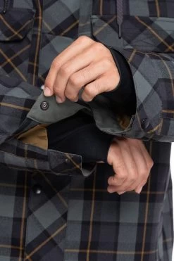 Veste Snow 686 Woodland Insulated Goblin Green Plaid -Magasin De Snowboard Professionnel Woodland Insulated Jacket Goblin Green Plaid 686 9 1