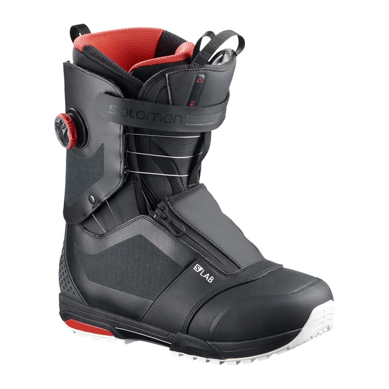 Boots Salomon Trek S/Lab Synthetic Black Quick Black 3 Boots Salomon Trek S/Lab Synthetic Black Quick Black