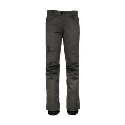 Pantalon De Snow Femme 686 Patron Insulated Charcoal Slub