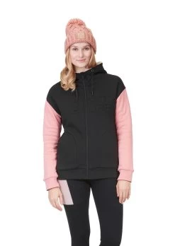 Sweat Femme Picture Basement Plush Women Hoodie Black