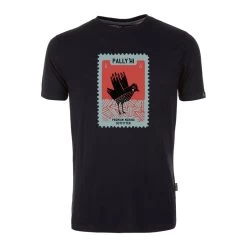 T-Shirt Technique Homme Pally’Hi Stamped Grouse Ss Tee Bluek